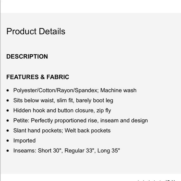 Express Columnist Birdseye Barely Boot Pant - Picture 4 of 8